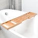 Adjustable Wooden Bathtub Caddy – Elegant Spa Tray
