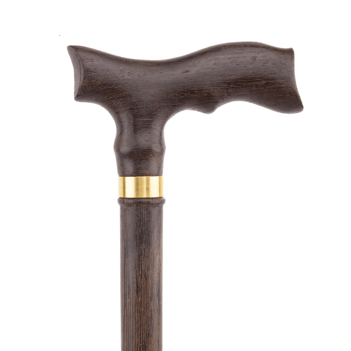 Anatomic Derby Walking Cane Hand Carved Classic Style