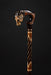 Animal Walking Cane Handle Ram Walking Stick Carved