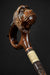 Antique Carved Walking Stick Cane Monkey Head English Style