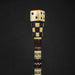 Antique Casino Cube Gamblers Walking Cane with Dice