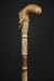 Antique Folk Art Cane Walking Stick Old Men Hand Carved