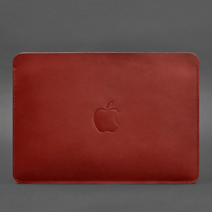 Apple Leather MacBook Pro 14 Sleeve, High Quality Leather