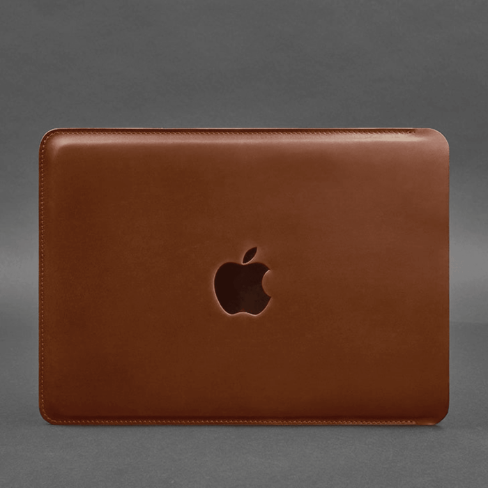 Apple Leather MacBook Pro 14 Sleeve, High Quality Leather