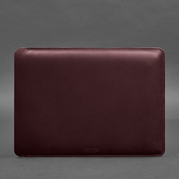 Apple Leather MacBook Pro 14 Sleeve, High Quality Leather