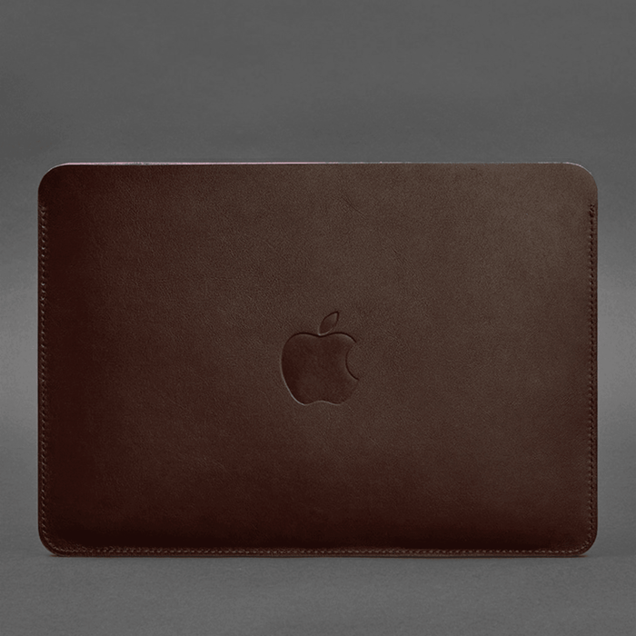 Apple Leather Macbook Sleeve 15-16 Inch, High Quality Leather