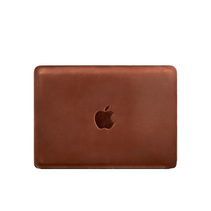 Apple Leather Macbook Sleeve 15-16 Inch, High Quality Leather