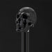 Art Black Skull Head Walking Stick, Designer Skull