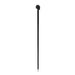 Art Black Skull Head Walking Stick, Designer Skull