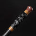 Art Buffalo Horn Gorilla with Amaranth Wood Walking Cane