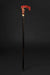 Art Fashionable Walking Cane, Red Curly Maple Handle