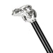 Art Handle Walking Cane Frog, Silver Stylish and Elegant Cane