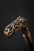 Art Nouveau Antique Bronze Handle Walking Cane - Modern Style