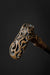 Art Nouveau Antique Bronze Handle Walking Cane - Modern Style