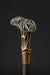 Art Nouveau Antique Bronze Handle Walking Cane - Modern Style