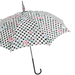 Art Polka Dot Floral Leather Designer Parasol Women