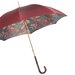 Art Vintage Floral Print Umbrella For Women, Handmade
