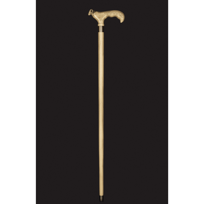 Ram Walking Stick, Wooden Walking Cane - Design Canes