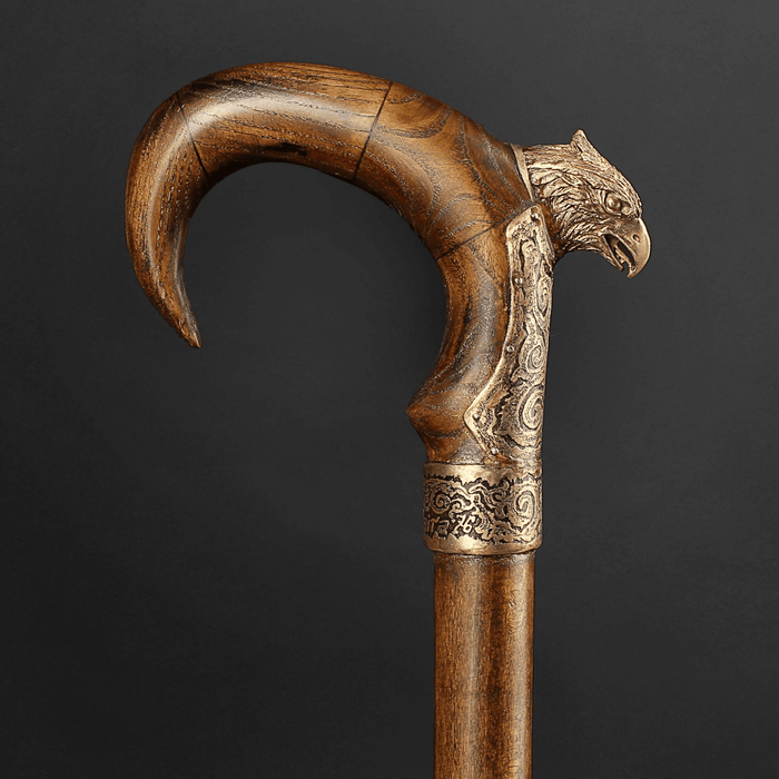 Unique Walking Cane Eagle Victorian Style - Bespoke Cane