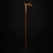 Artisan Walking Stick Made of Exclusive Wood