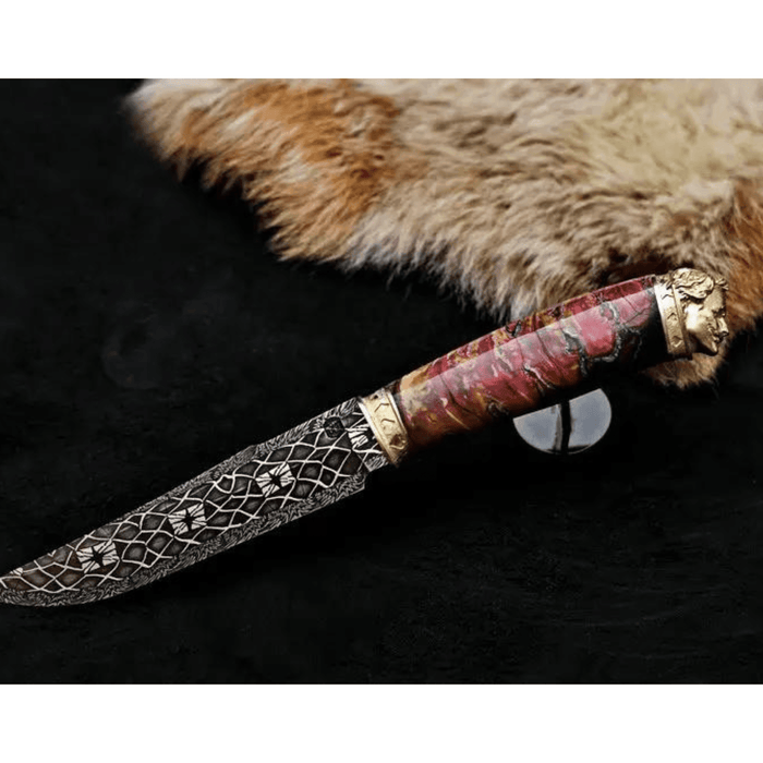 Handmade Hunting Designer Knife "Joker"