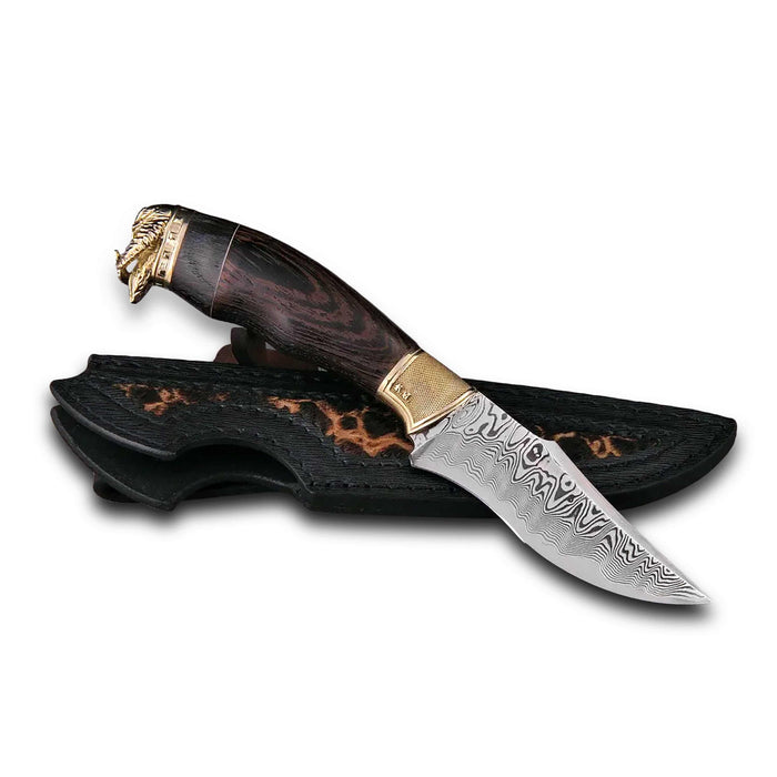 Mammoth Tusk Author's Hunting Knife "Viking"