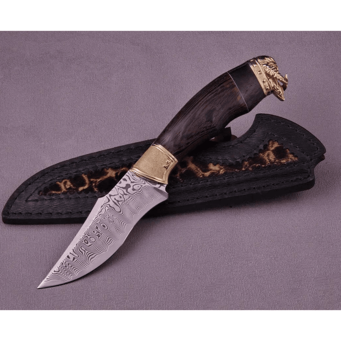 Mammoth Tusk Author's Hunting Knife "Viking"