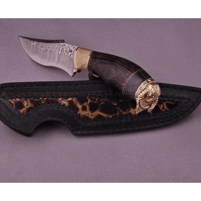 Mammoth Tusk Author's Hunting Knife "Viking"