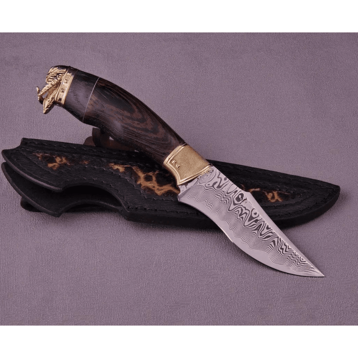 Mammoth Tusk Author's Hunting Knife "Viking"