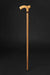 Artistic Walking Cane Classic Design Crafted from Curly Maple, Burl