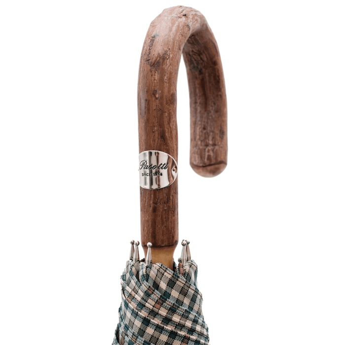 Ash Handle-Shaft with Knob End Mini Tartan Umbrella