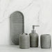 Modern 5-Piece Matte Bathroom Set – Soap Dispenser, Tray & More