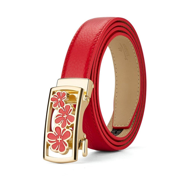 Geometric belts for women