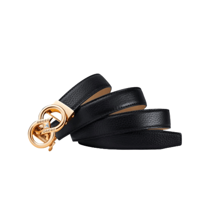 Automatic Belt In Grained Leather, Romanca Model