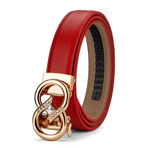 Automatic Belt In Grained Leather, Romanca Model