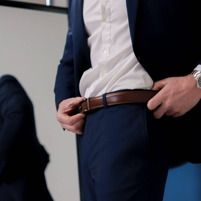 Automatic Buckle Smart Belt, Hole-Free Design