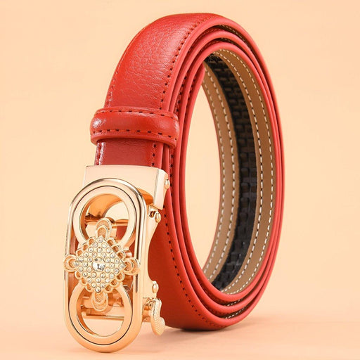 Automatic Leather Belt For Women, Selma Model