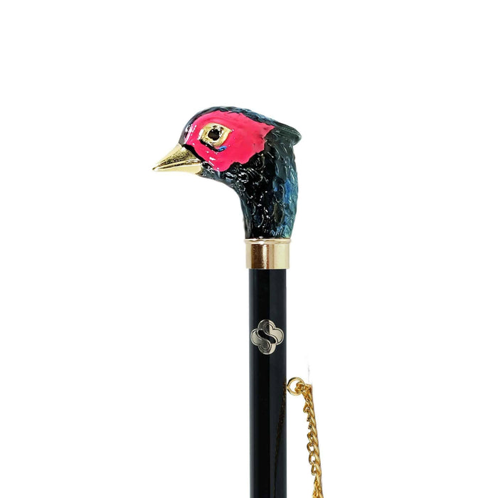 Avian Hand-Painted Pheasant Shoehorn in 24K Gold Plating