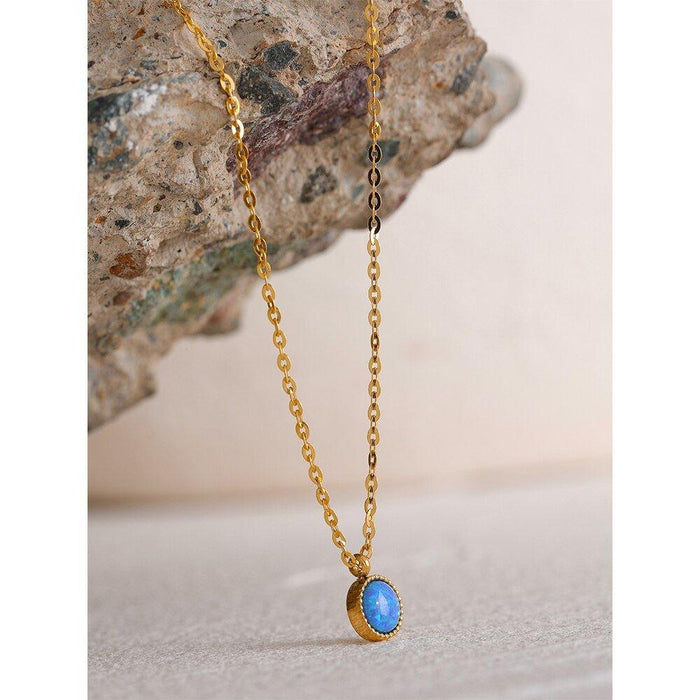 Blue Crystal Luxury Necklace