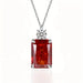 925 Silver Moissanite Pendant Necklace – Exclusive Design Jewelry