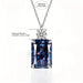 925 Silver Moissanite Pendant Necklace – Exclusive Design Jewelry