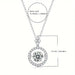 Adjustable 925 Sterling Silver Moissanite Pendant Necklace – Perfect for Women