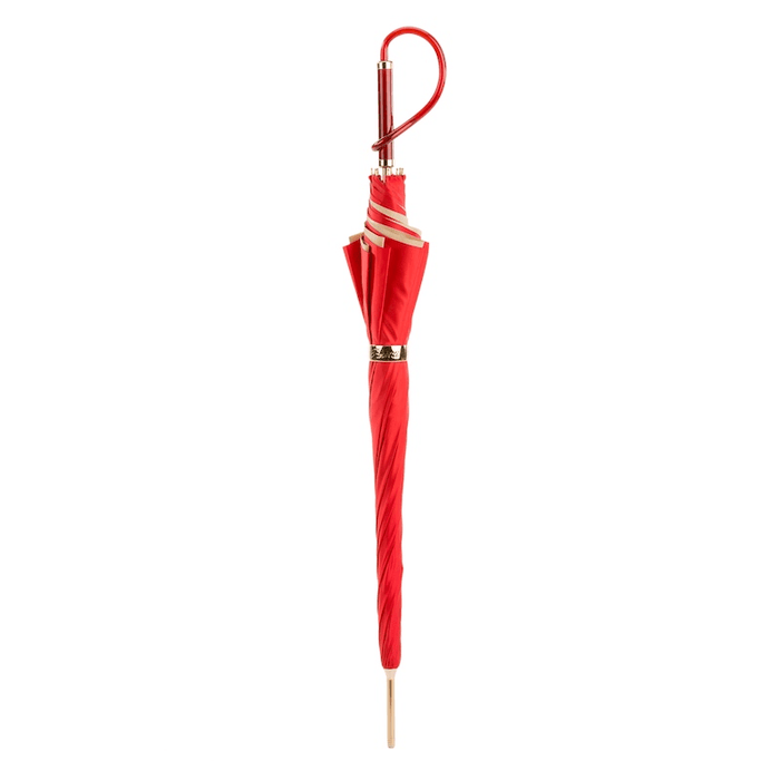 Red Fashionable Umbrella for Women, Designer Umbrella Handle