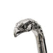 Fashionable walking cane with silver eagle handle