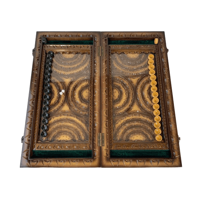 Backgammon Set, Carved Backgammon Board, Gift For Him