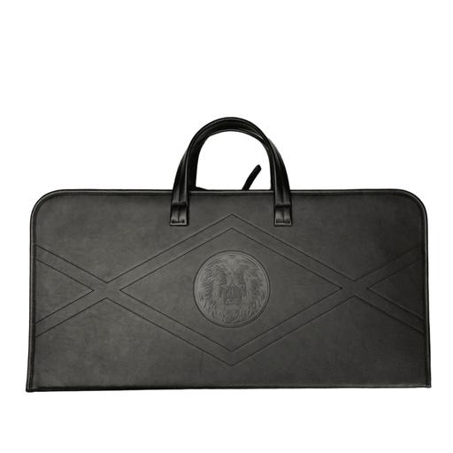 Bag-case made of leather for backgammon and chess 60×30 cm, art. 990004