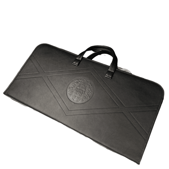 Bag-case made of leather for backgammon and chess 60×30 cm, art. 990004