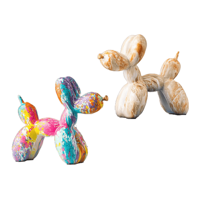 Balloon Dog Abstract Statue