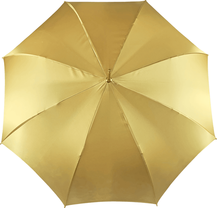 Elegant rain protection in luxurious gold