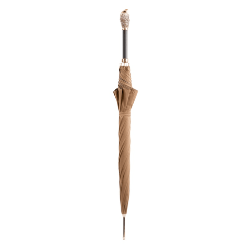 Beige Owl Umbrella, Modern Outdoor Umbrella